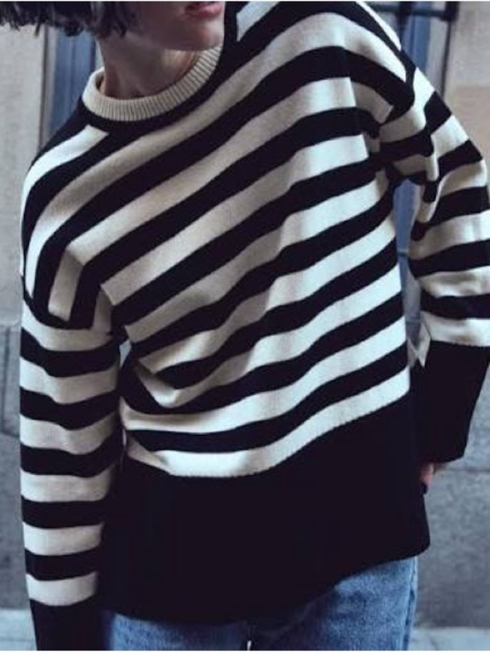NWOT ZARA Striped Sweater